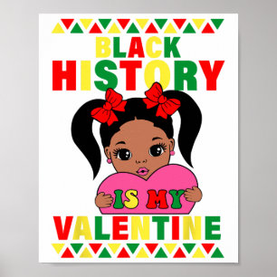 Póster La historia negra es mi Chica norteamericano de Sa