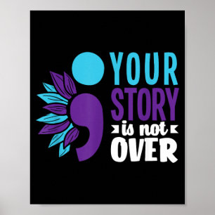 Póster La historia no ha terminado Apoya la conciencia de