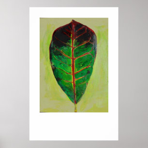 Póster La hoja