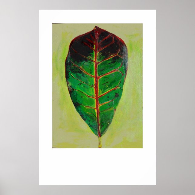 Póster La hoja (Frente)