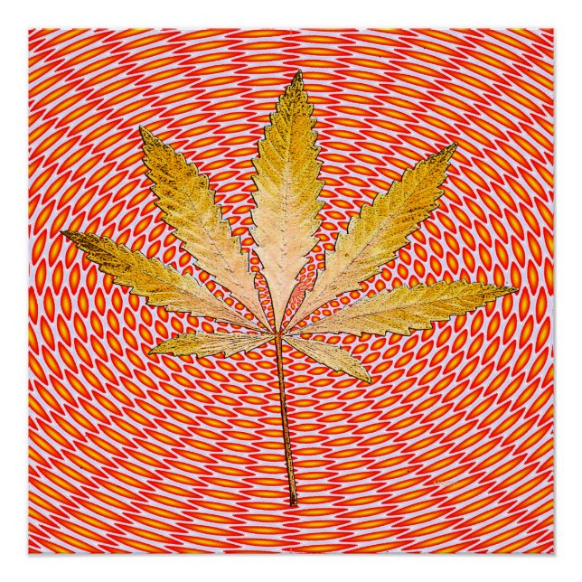 Póster La Hoja de Oro. (Anverso)