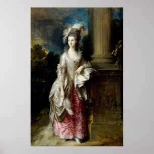Póster La Honorable Sra. Graham de Gainsborough