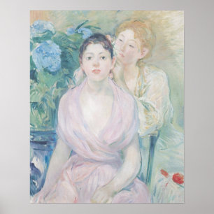 Póster La hortensia, o las dos hermanas, 1894
