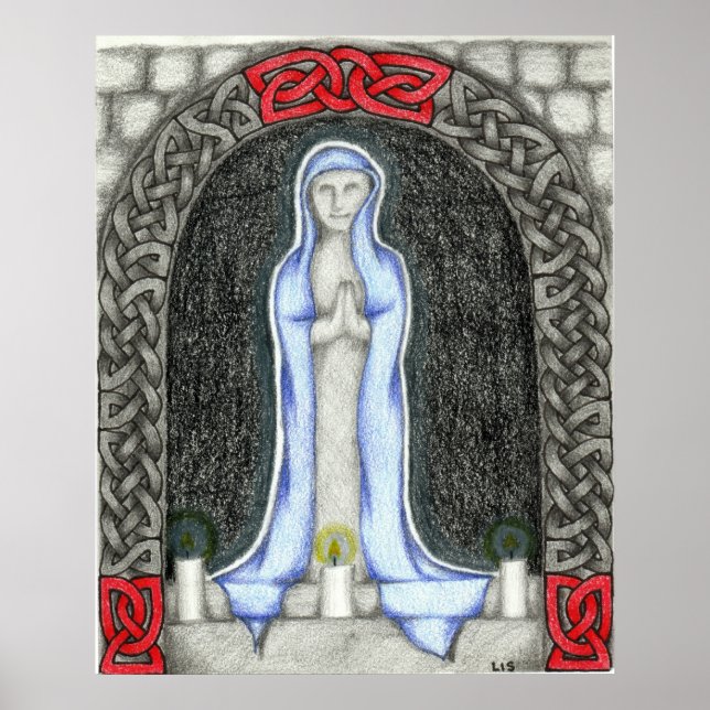 Póster La huella de Grotto (Frente)