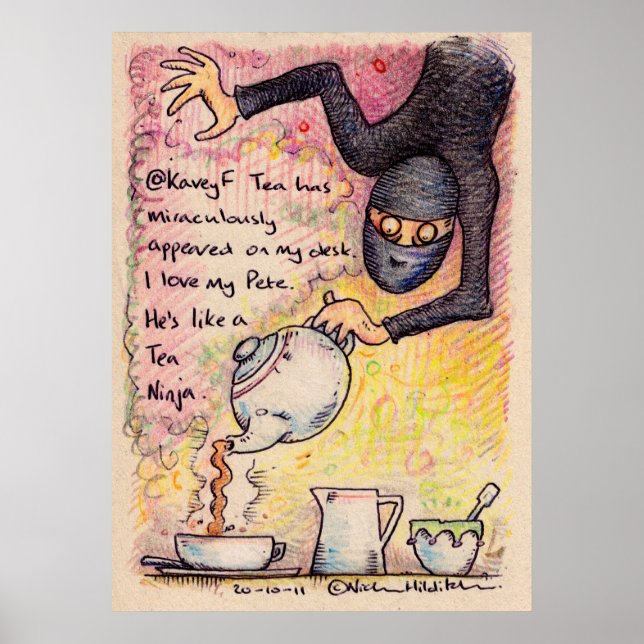 Póster La huella de irkafirka de @KaveyF (Frente)