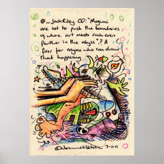 Póster La huella irkafirka de @_JackRiley