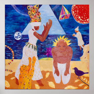 Póster La huella original de Vivian Ara