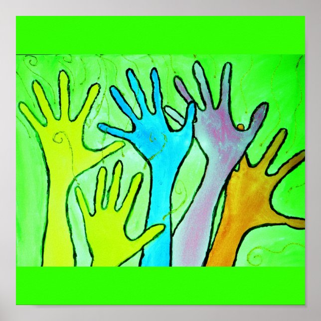 Póster La humanidad familiar (Frente)