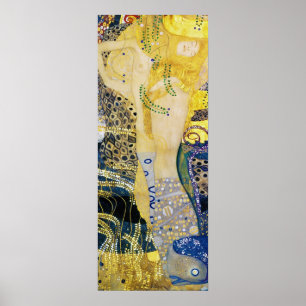 Póster La Hydra, Gustav Klimt