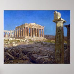Póster La iglesia 1871 de Federico del Parthenon