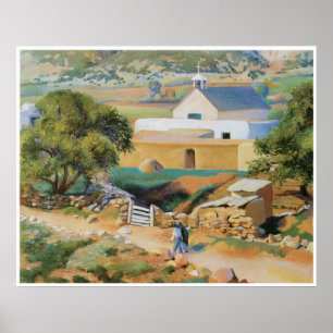 Póster La iglesia de la misión