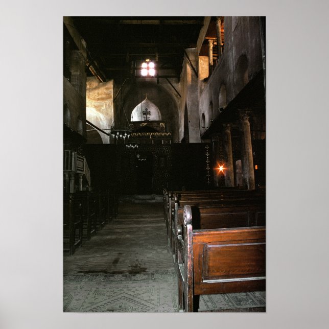 Póster La Iglesia de los Santos Sergio y Baco (Frente)