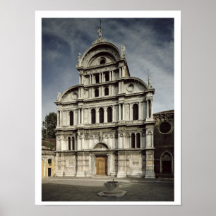 Póster La iglesia de San Zaccaria, 1480-1500 (foto)