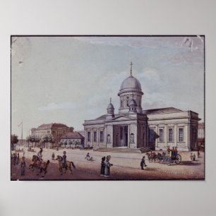 Póster La iglesia del castillo y de la catedral, Berlín