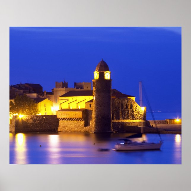 Póster La iglesia Eglise Notre Dame des Anges, nuestra da (Frente)