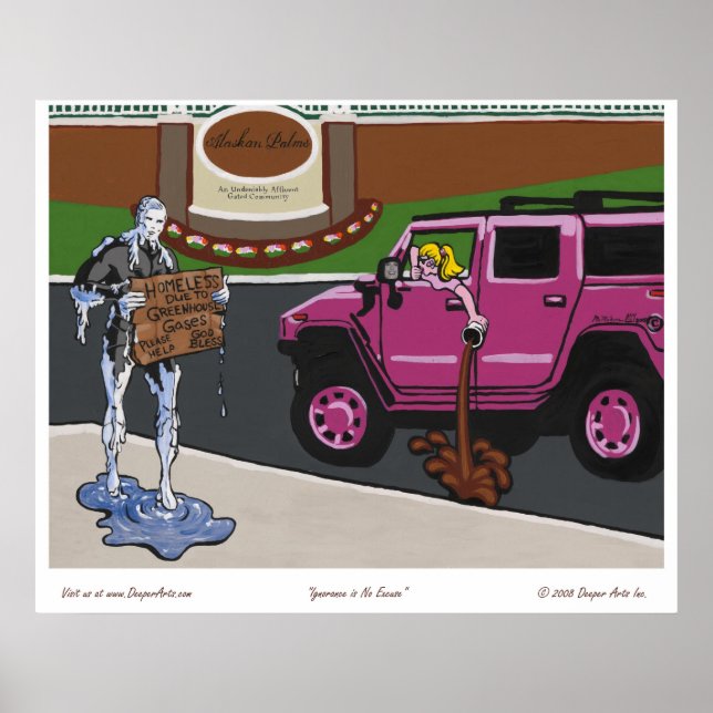 Póster La ignorancia no es excusa (Frente)