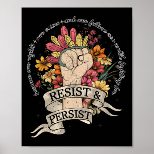 Póster La igualdad de las mujeres en la protesta contra T