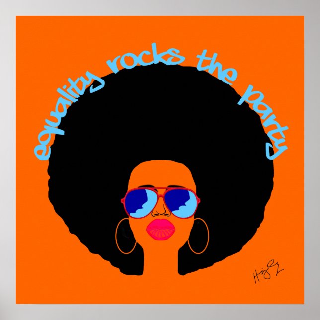 Póster La igualdad mueve al Fiesta (Frente)