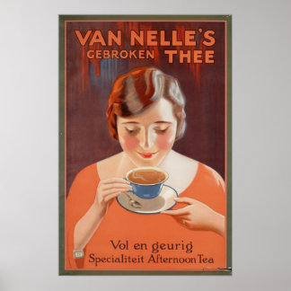 Póster La imagen de Van Nelle de Gebroken The Vintage Art