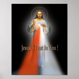 PÓSTER LA IMAGEN DIVINA DE LA MISERICORDIA