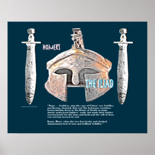 Póster La imagen/el texto del Iliad