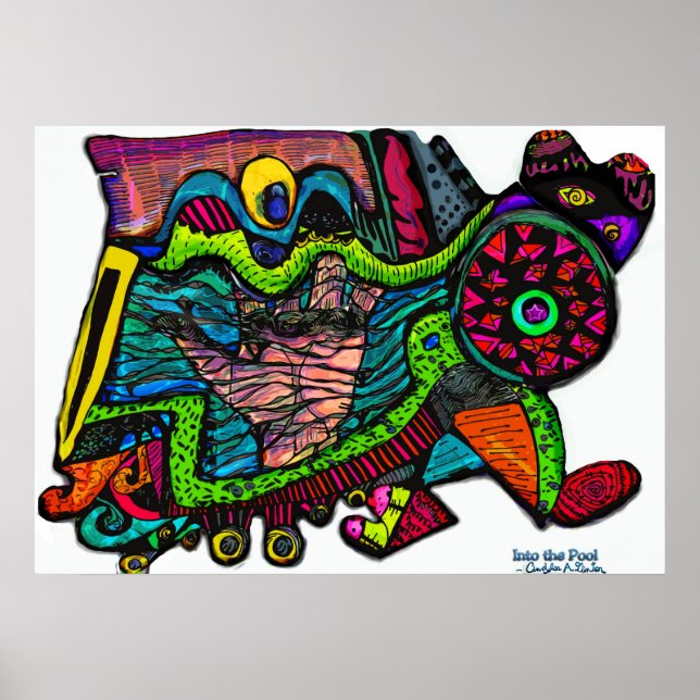 Póster La imagen inspirada en el Pool de Creación stephen (Frente)