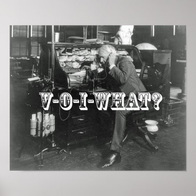 Póster La impactante introducción del teléfono VoIP (Frente)