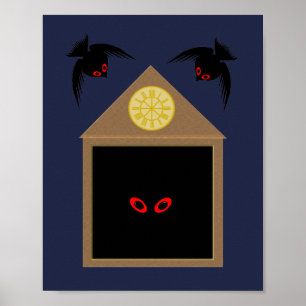 Póster La inamabilidad de Ravens Halloween