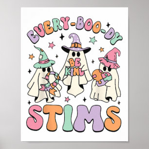 Póster La inclusión no es curiosa ropa de Halloween Costu