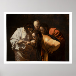 Póster La incredulidad de Santo Tomás