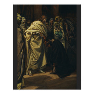 Póster La incredulidad de Santo Tomás por James Tissot