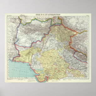 Póster La India y Afganistan