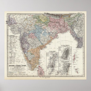 Póster La India y Asia Central