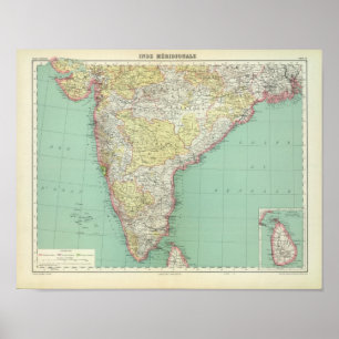 Póster La India y Sri Lanka 2