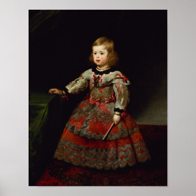 Póster La infanta María Margarita de Austria (Frente)