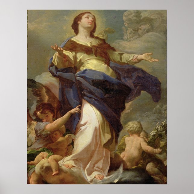 Póster La inmaculada concepción 2 (Frente)