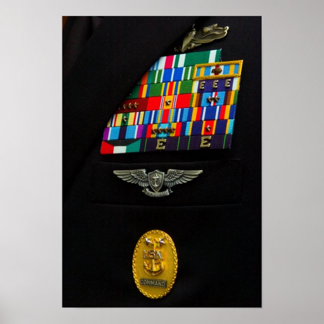 Póster La insignia del jefe de mando (Frente)