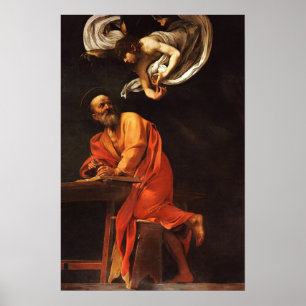 Póster La inspiración de San Mateo