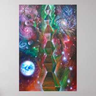 Póster La interminable columna