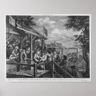 Póster La interrogación, 1758