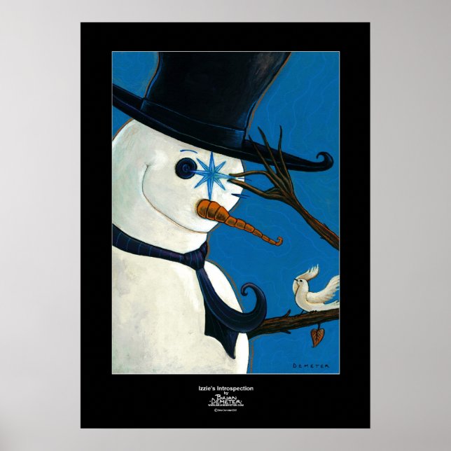 Póster La introspección de Izzie (Frente)