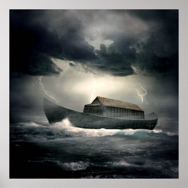 Póster La inundación (Frente)