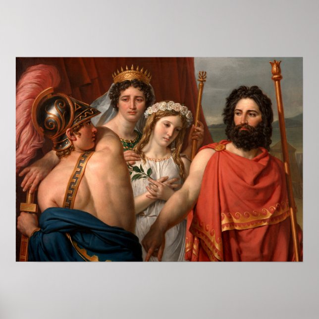 Póster La ira de Aquiles (Frente)