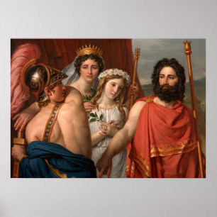 Póster La ira de Aquiles, 1819