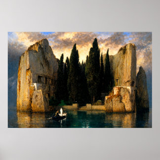 Póster La Isla de los Muertos de Arnold Böcklin