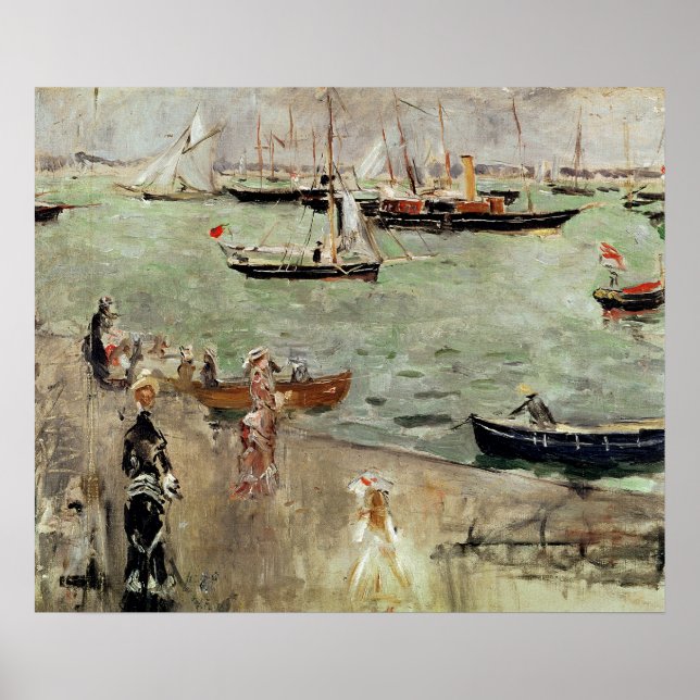 Póster La Isla de Wight, 1875 (Frente)
