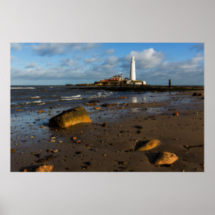 Póster La isla el   Whitley, Inglaterra de St Mary