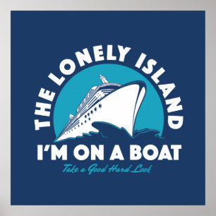 Póster La isla sola - tome una mirada