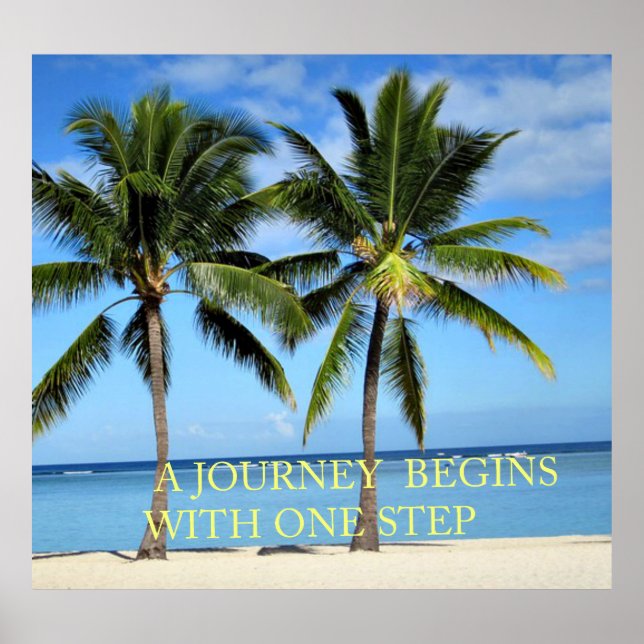 Póster La Isla Tropical de Journey Inspire (Frente)