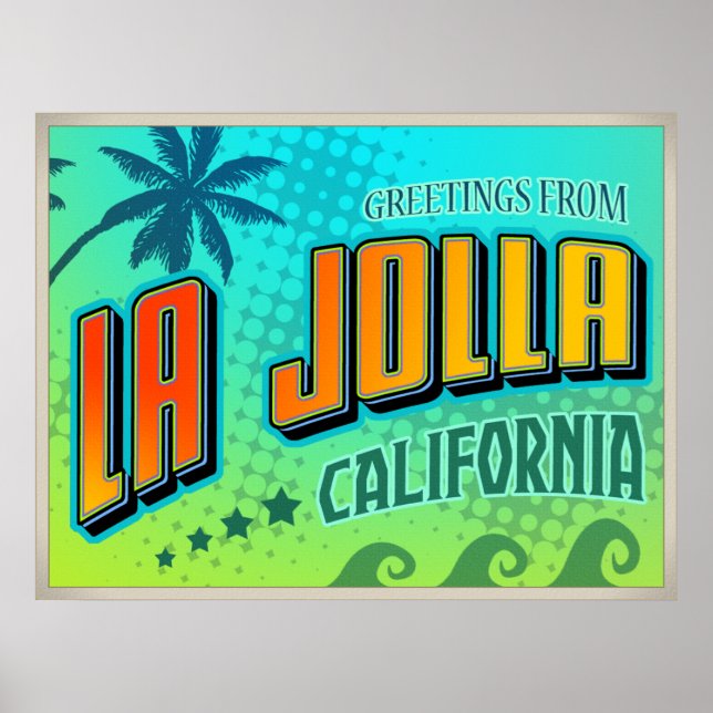 Póster LA JOLLA poster (Frente)